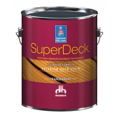   SW SuperDeck Exterior Oil-Based TRANSPARENT Stain CANYON BROWN  3,54 л